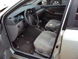 2003 TOYOTA COROLLA 4 DOOR SEDAN LE MODEL 1.8L AT FWD COLOR SILVER STK Z13404