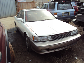 1990 LEXUS ES 250 MODEL 4 DOOR SEDAN 2.5L V6 AT 2WD COLOR WHITE STK Z13405