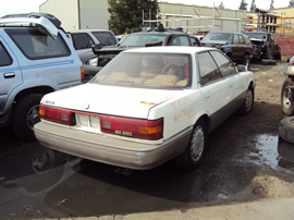 1990 LEXUS ES 250 MODEL 4 DOOR SEDAN 2.5L V6 AT 2WD COLOR WHITE STK Z13405