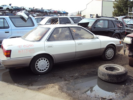 1990 LEXUS ES 250 MODEL 4 DOOR SEDAN 2.5L V6 AT 2WD COLOR WHITE STK Z13405