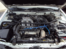 1990 LEXUS ES 250 MODEL 4 DOOR SEDAN 2.5L V6 AT 2WD COLOR WHITE STK Z13405