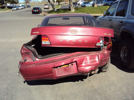 1995 TOYOTA CAMRY 4 DOOR SEDAN LE MODEL 3.0L V6 AT FWD COLOR RED Z14632