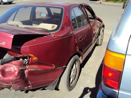 1995 TOYOTA CAMRY 4 DOOR SEDAN LE MODEL 3.0L V6 AT FWD COLOR RED Z14632