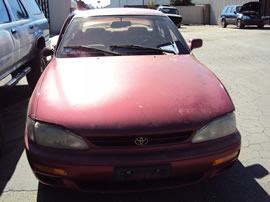 1995 TOYOTA CAMRY 4 DOOR SEDAN LE MODEL 3.0L V6 AT FWD COLOR RED Z14632