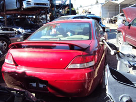 1999 TOYOTA SOLARA 2 DOOR COUPE SE MODEL 3.0L AT FWD COLOR RED Z14638