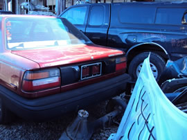 1990 TOYOTA COROLLA 4 DOOR SEDAN DLX MODEL 1.6L AT FWD COLOR RED Z14645