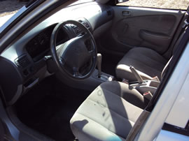 2001 TOYOTA COROLLA 4 DOOR SEDAN CE MODEL 1.8L AT FWD COLOR SILVER Z14651