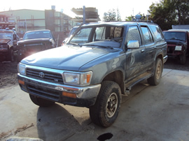 1993 TOYOTA 4RUNNER SR5 MODEL 3.0L V6 MT 4X4 COLOR GREEN STK Z13412