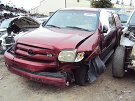 2006 TOYOTA TUNDRA DOUBLE CAB LIMITED MODEL 4.7L V8 AT RWD COLOR MAROON  Z14654