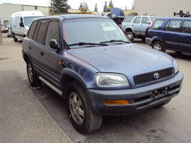 1996 TOYOTA RAV4 4 DOOR STD MODEL 2.0L AT FWD COLOR BLUE Z14657