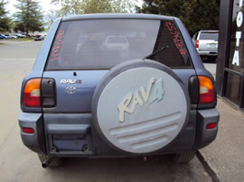 1996 TOYOTA RAV4 4 DOOR STD MODEL 2.0L AT FWD COLOR BLUE Z14657
