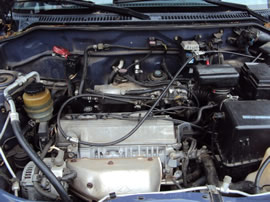 1996 TOYOTA RAV4 4 DOOR STD MODEL 2.0L AT FWD COLOR BLUE Z14657