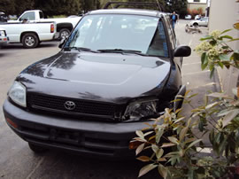 1997 TOYOTA RAV4 4 DOOR L MODEL 2.0L MT AWD WITH E LOCK DIFF COLOR BLACK  Z14659