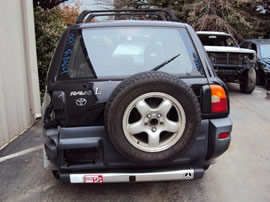 1997 TOYOTA RAV4 4 DOOR L MODEL 2.0L MT AWD WITH E LOCK DIFF COLOR BLACK  Z14659