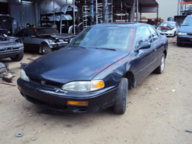 1995 TOYOTA CAMRY 2 DOOR COUPE LE MODEL 2.2L CA EMISSIONS AT FWD COLOR GREEN Z14660