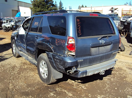 2004 TOYOTA 4RUNNER SR5 MODEL 4.0L V6 AT 4X4 COLOR BLUE STK Z13414