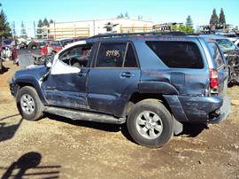 2004 TOYOTA 4RUNNER SR5 MODEL 4.0L V6 AT 4X4 COLOR BLUE STK Z13414