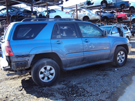2004 TOYOTA 4RUNNER SR5 MODEL 4.0L V6 AT 4X4 COLOR BLUE STK Z13414