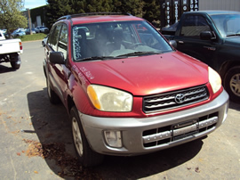 2003 TOYOTA RAV4 4DOOR L MODEL 2.0L AT 4WD COLOR RED STK Z13415