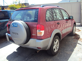 2003 TOYOTA RAV4 4DOOR L MODEL 2.0L AT 4WD COLOR RED STK Z13415
