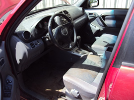 2003 TOYOTA RAV4 4DOOR L MODEL 2.0L AT 4WD COLOR RED STK Z13415