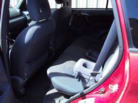 2003 TOYOTA RAV4 4DOOR L MODEL 2.0L AT 4WD COLOR RED STK Z13415