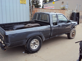 1991 TOYOTA TRUCK XTRA CAB SR5 MODEL 3.0L V6 MT 4X4 COLOR GRAY  STK Z13419
