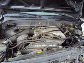 1996 TOYOTA TACOMA XTRA CAB DLX MODEL 3.4L V6 AT 4X4 COLOR GRAY STK Z13420