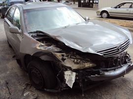 2005 TOYOTA CAMRY 4 DOOR SEDAN LE MODEL 2.4L AT FWD COLOR GRAY Z13421