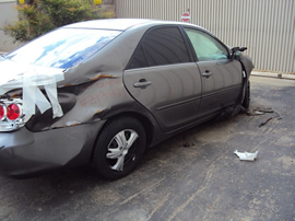2005 TOYOTA CAMRY 4 DOOR SEDAN LE MODEL 2.4L AT FWD COLOR GRAY Z13421