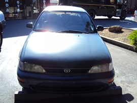 1995 TOYOTA COROLLA 4 DOOR SEDAN DX MODEL 1.8L AT FWD COLOR GREEN STK Z13422