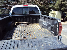 2005 TOYOTA TACOMA XTRA CAB PRE RUNNER SR5 WITH TRD PACKAGE 4.0L V6 AT 2WD COLOR WHITE Z14674