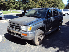 1997 TOYOTA 4RUNNER SUV SR5 MODEL 3.4L V6 AT 2WD COLOR GREEN STK Z13427