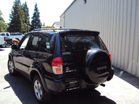2002 TOYOTA RAV4 4 DOOR L MODEL 2.0L AT AWD COLOR BLACK Z14677