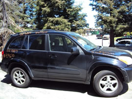 2002 TOYOTA RAV4 4 DOOR L MODEL 2.0L AT AWD COLOR BLACK Z14677