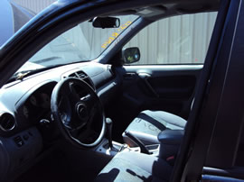 2002 TOYOTA RAV4 4 DOOR L MODEL 2.0L AT AWD COLOR BLACK Z14677