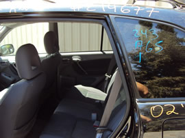 2002 TOYOTA RAV4 4 DOOR L MODEL 2.0L AT AWD COLOR BLACK Z14677