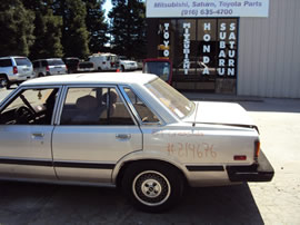 1984 TOYOTA CRESSIDA 4 DOOR SEDAN LUXURY MODEL 2.8L 6CYL AT RWD COLOR SILVER Z14676