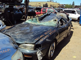 1996 TOYOTA CAMRY 4 DOOR SEDAN LE MODEL 2.2L CALIFORNIA EMISSIONS AT FWD COLOR GREEN  Z14675