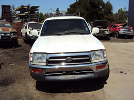 1997 TOYOTA 4 RUNNER SUV SR5 MODEL 3.4L V6 AT 4X4 COLOR WHITE STK Z13428