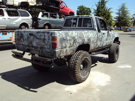 1988 TOYOTA PICK UP XTRA CAB SR5 MODEL 3.0L V6 AT 4X4 COLOR GRAY STK Z13430