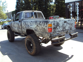 1988 TOYOTA PICK UP XTRA CAB SR5 MODEL 3.0L V6 AT 4X4 COLOR GRAY STK Z13430