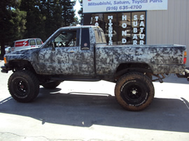 1988 TOYOTA PICK UP XTRA CAB SR5 MODEL 3.0L V6 AT 4X4 COLOR GRAY STK Z13430