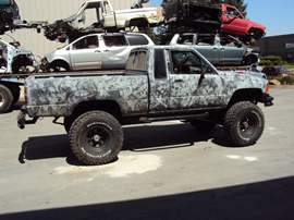 1988 TOYOTA PICK UP XTRA CAB SR5 MODEL 3.0L V6 AT 4X4 COLOR GRAY STK Z13430