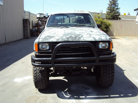 1988 TOYOTA PICK UP XTRA CAB SR5 MODEL 3.0L V6 AT 4X4 COLOR GRAY STK Z13430