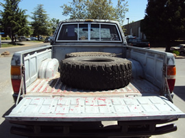 1988 TOYOTA PICK UP XTRA CAB SR5 MODEL 3.0L V6 AT 4X4 COLOR GRAY STK Z13430