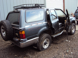 1991 TOYOTA 4RUNNER SUV SR5 MODEL 3.0L V6 MT 4X4 COLOR GREEN STK Z13432