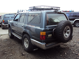 1991 TOYOTA 4RUNNER SUV SR5 MODEL 3.0L V6 MT 4X4 COLOR GREEN STK Z13432