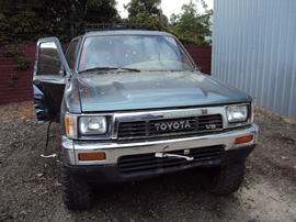 1991 TOYOTA 4RUNNER SUV SR5 MODEL 3.0L V6 MT 4X4 COLOR GREEN STK Z13432