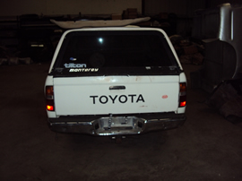 1997 TOYOTA TACOMA XTRA CAB DLX MODEL 2.4L AT 2WD COLOR WHITE STK Z13433